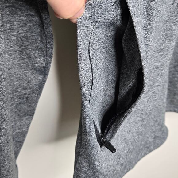 OLD NAVY Active Gray Zip-Up Hoodie with Pockets Size XS - Picture 6 of 9